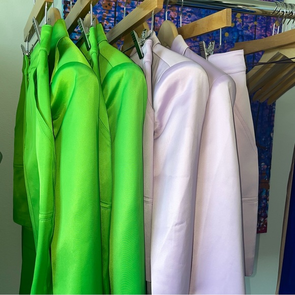 Women’s Business Blazer Skirt Suit Set - Picture 4 of 4